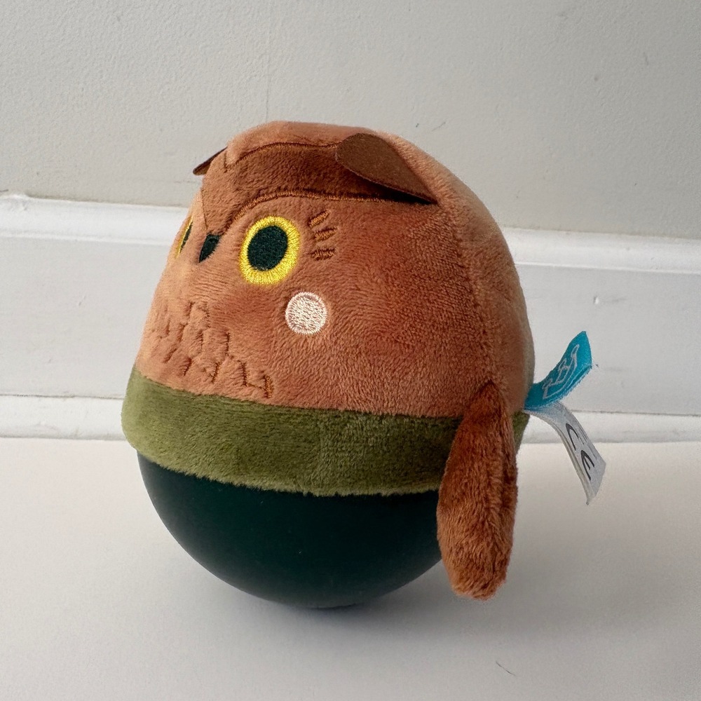 Manhattan Toy Company Roly Poly Owl Plush‎ Toy for Babies and Toddlers - Picture 4 of 8